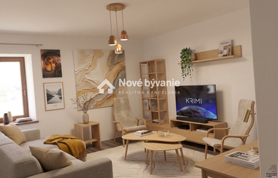 Nová cena 106000 eur !!!4 izb . byt v centre Spišskej Belej, so záhradkou, pivnicou a parkovaním